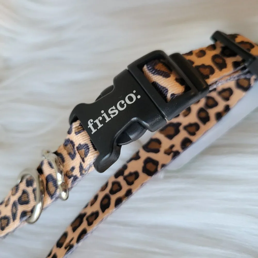 Frisco Leopard Dog Collar